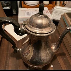 coffee/tea pot silver plate newport by gorham